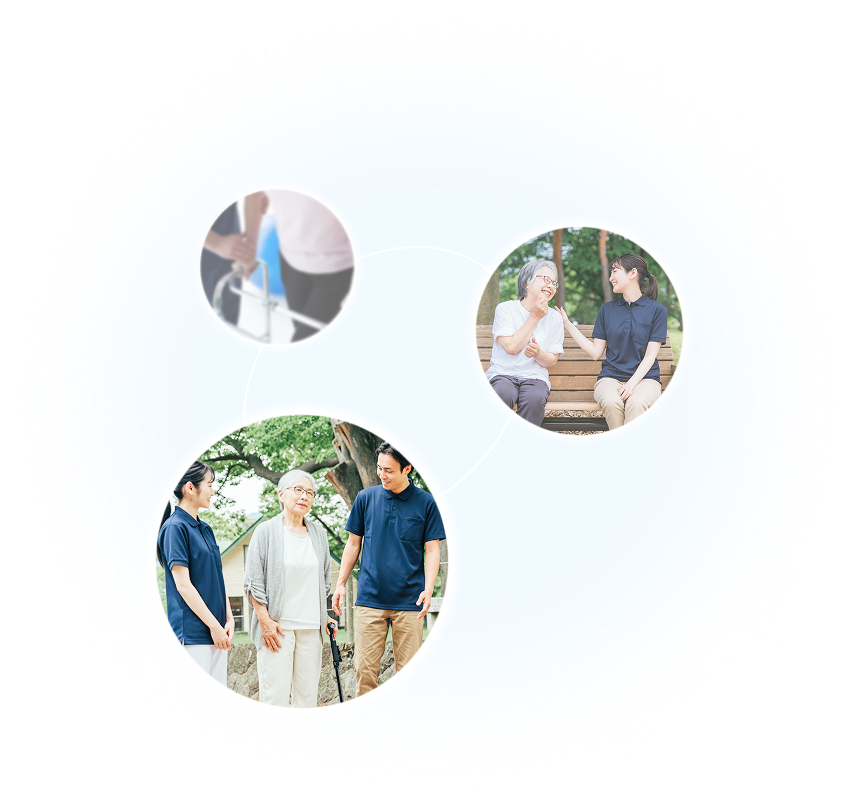 理学療法士と患者さん